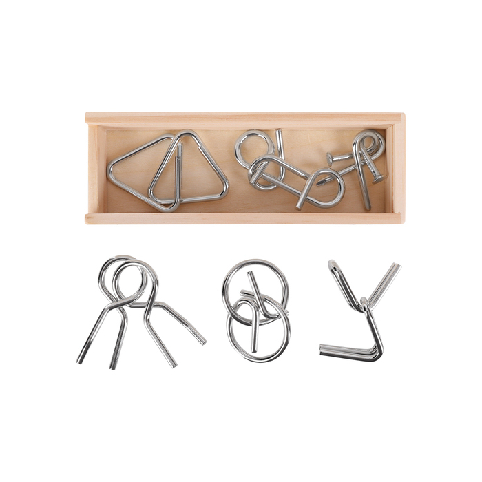 Zestaw łamigłówek Brainiac, beżowy