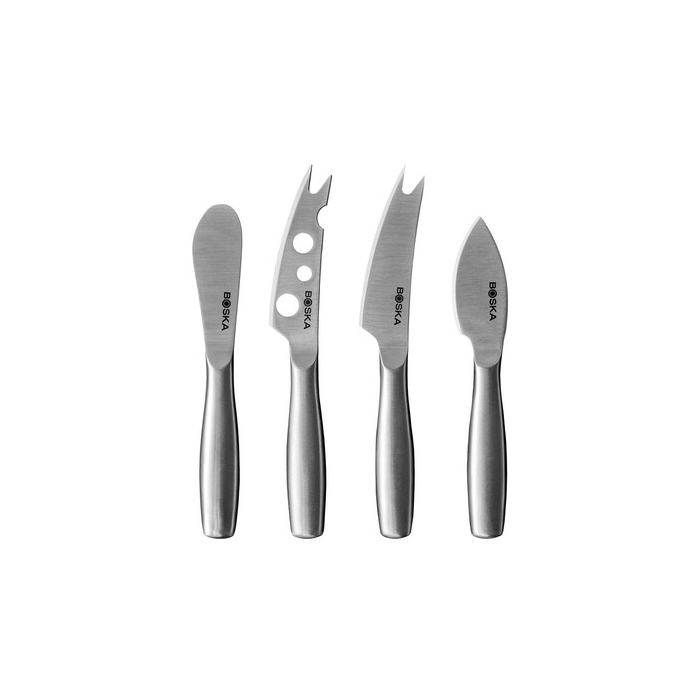 Zestaw małych noży do sera BOSKA Mini Copenhagen szary