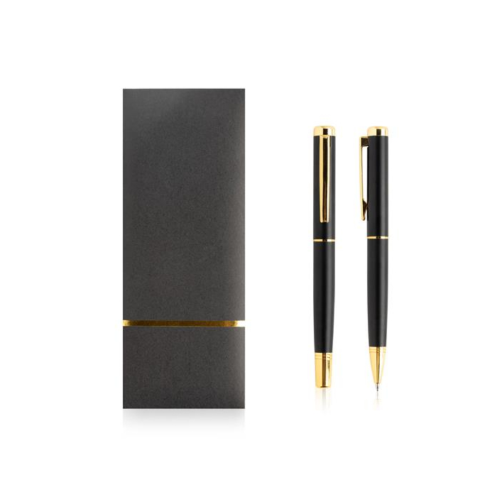 Zestaw metalowe pióro kulkowe oraz długopis / Beequeen