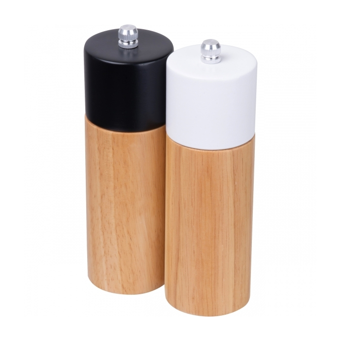 Zestaw młynków do soli i pieprzu DAKAR, beżowy