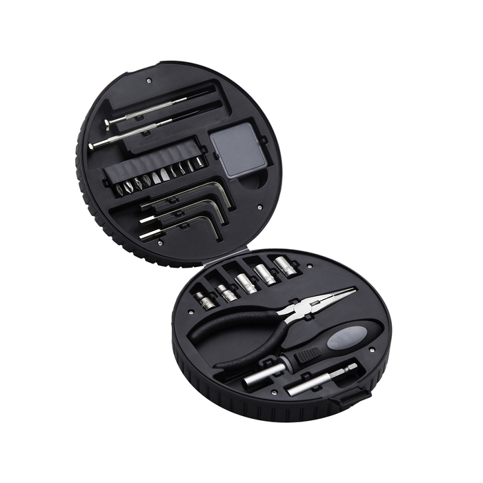 Zestaw narzędzi Tire, czarny