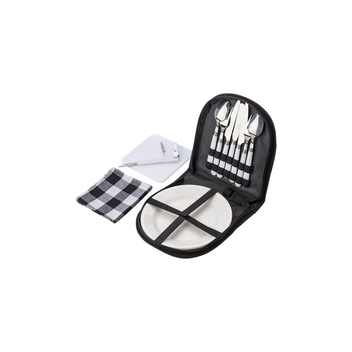 Zestaw piknikowy czarny