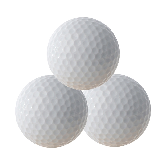 Zestaw piłek do golfa 3 szt., biały
