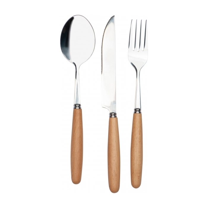 Zestaw sztućców MARRAKESH, beżowy