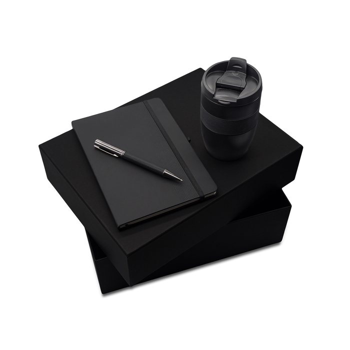 Zestaw upominkowy Dallas, czarny