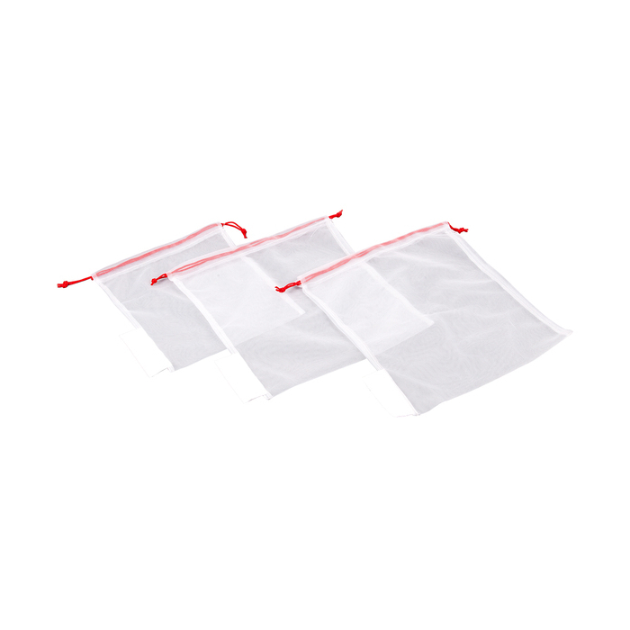 Zestaw woreczków Shopping Friend, biały