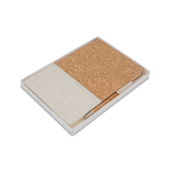 Zestaw z notesem Tossa, beżowy