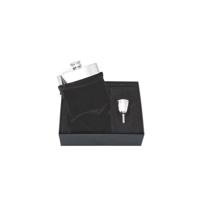 Zestaw z piersiówką i nalewakiem