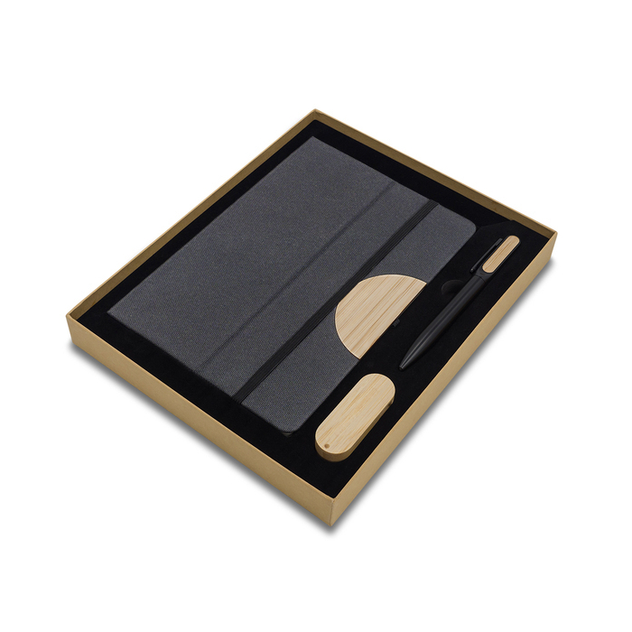 Zestaw z USB 64GB Denver, czarny