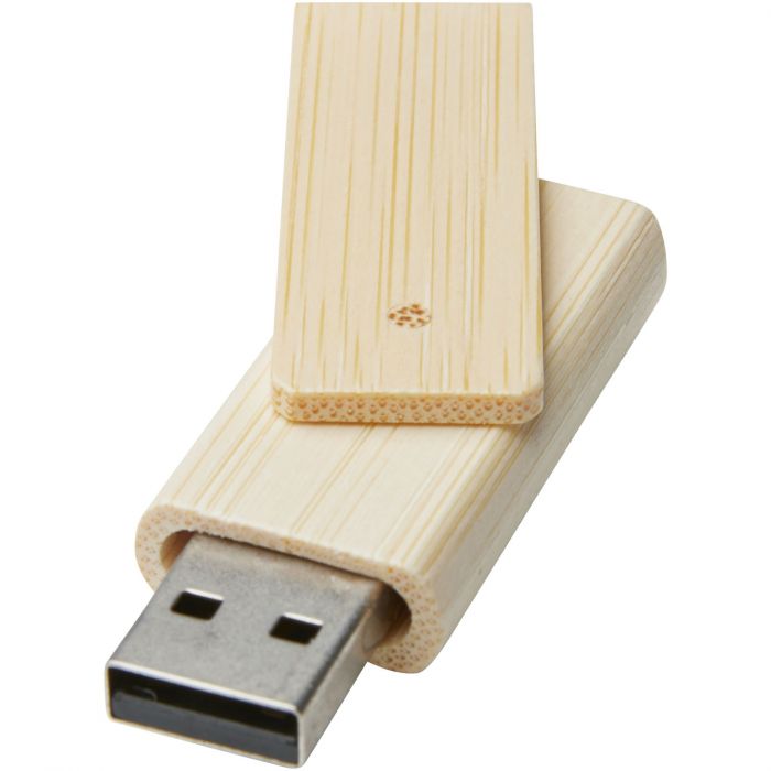 Pamięć USB Rotate o pojemności 4GB wykonana z bambusa