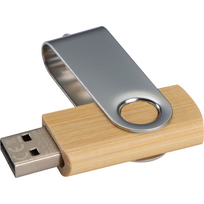 Pendrive bambusowy 4GB SURUC, brązowy