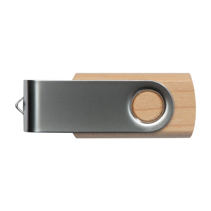 Pendrive drewniany 4 GB LESSINES, brązowy