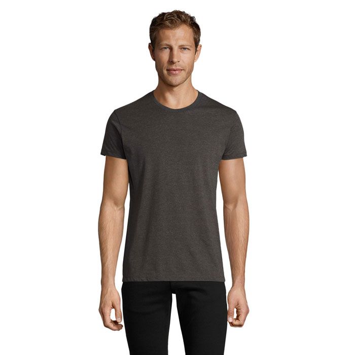 REGENT FIT - REGENT F Męski T-Shirt 150g, Charcoal Melange