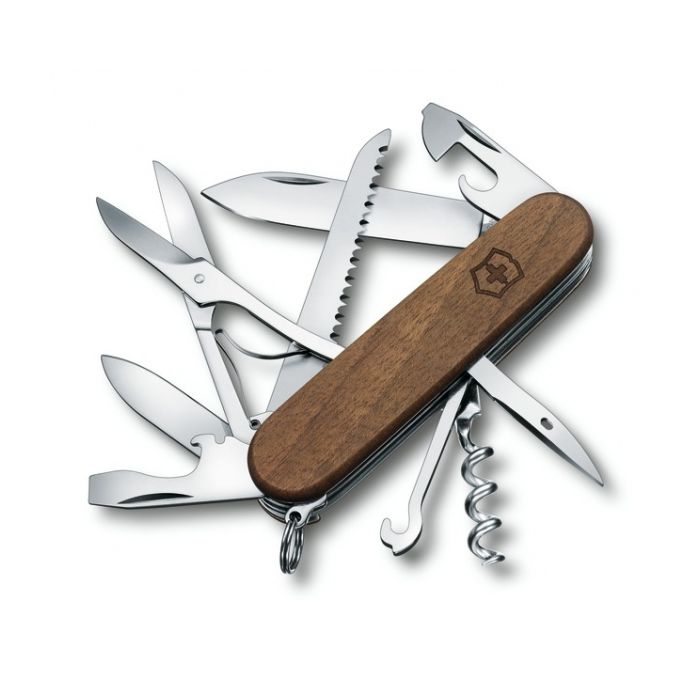 Scyzoryk Huntsman Wood Victorinox, brązowy