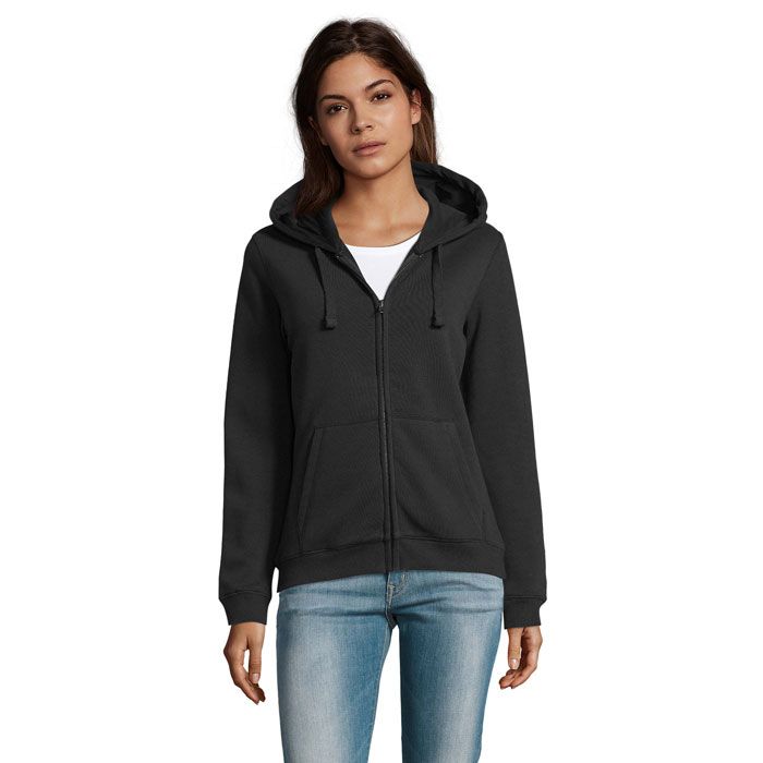 SPIKE WOMEN - SPIKE HOOD Damskie 280gr, Czarny / Czarny Opal