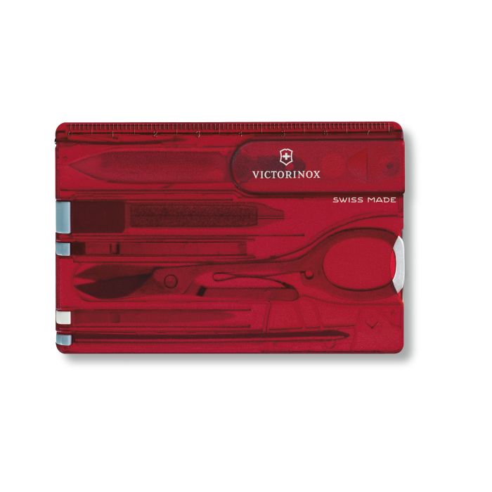 SwissCard Classic Victorinox, czerwony