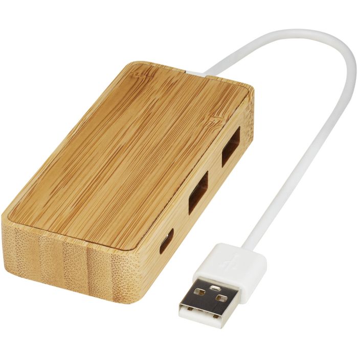 Tapas bambusowy koncentrator USB