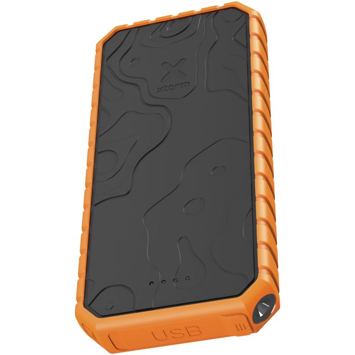 Xtorm XR202 Xtreme wodoodporny, wytrzymały powerbank o pojemności 20 000 mAh i mocy 35 W QC3.0 z latarką