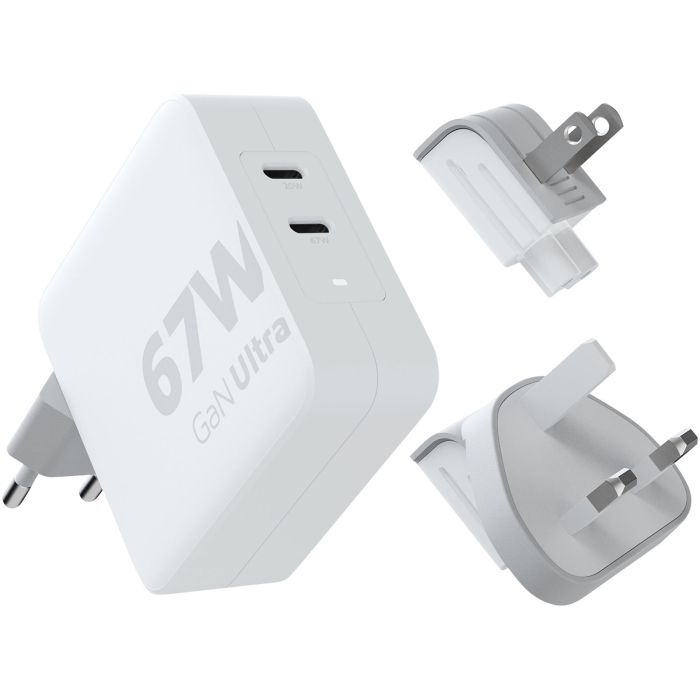 Xtorm XVC2067 GaNUltra ładowarka podróżna o mocy 67 W z kablem USB-C PD 100 W