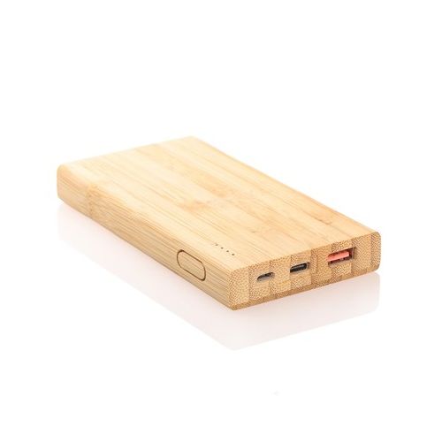 Bambusowy power bank 8000 mAh B'RIGHT | Caroline drewno