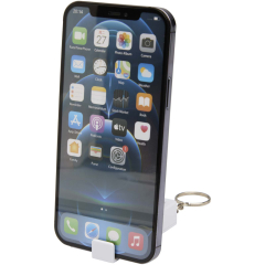 Aggia stojak na telefon z bambusa z zabawką sensoryczną z tworzyw sztucznych pochodzących z recyklingu