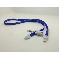 LENNY C - Smycz z przewodem do ładowania