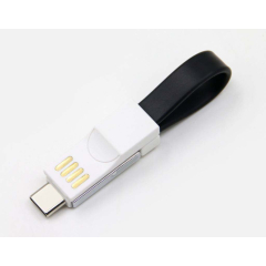 POW - Brelok i przewód USB do ładowania 3 w 1