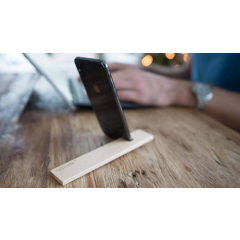 UPPRET Original - Drewniany stojak na telefon
